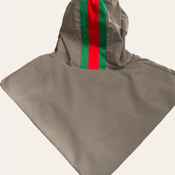 Gucci Gray and Silver 3M reflective rain hood - Picture 3 of 7